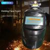 Самозатемняющийся сварочный шлем с налобным фонарем Легкая маска с защитой от дуги Многофункциональный сварочный щиток для различных применений
