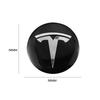 4pcs Car Wheel Center Hub Cap Rim Cover Sticker For Tesla Model 3 Y S Bonina X Coil Roadster 2024 Auto Emblem Badge Accessories