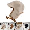 Ear Protection Fluffy Fur Hat Thick Warm Ski Caps Fashion Trapper Hat  Outdoor Ski