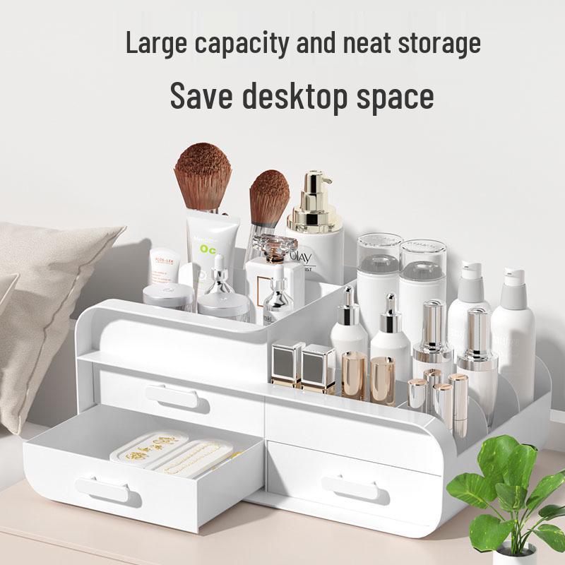 Desktop Cosmetic & Skincare Organizer with Drawers