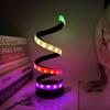 Современная RGB спиральная настольная лампа с 36 цветовыми режимами - Минималистичная, с USB-вилкой