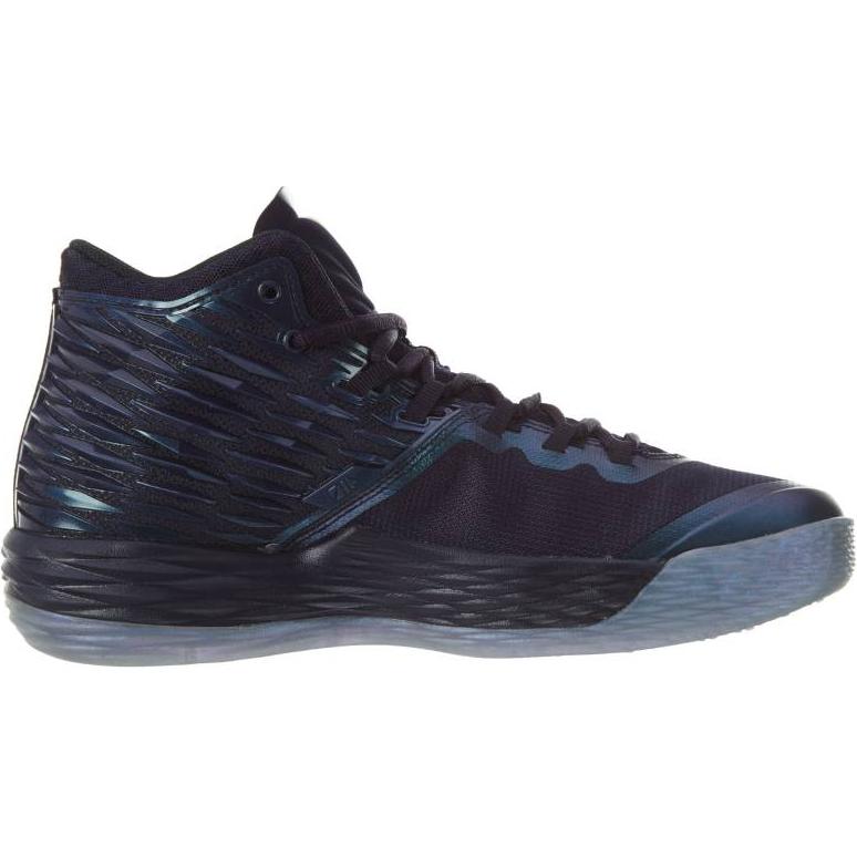 Air Jordan Melo M13 GS Детские кроссовки Синий Фиолетовый-Династия Металлик-Серебристый 895951-505