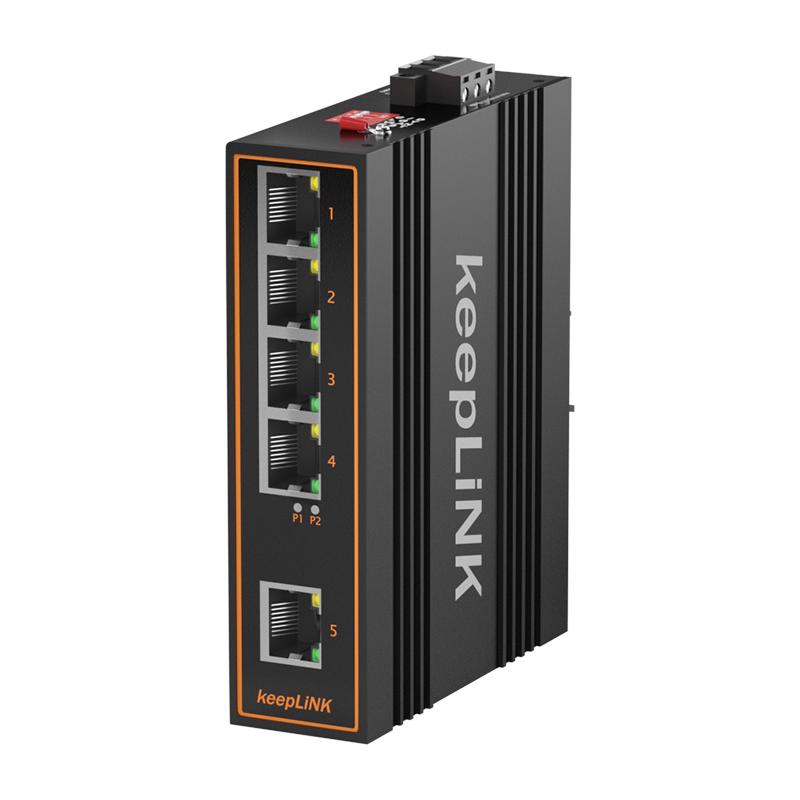 Неуправляемый промышленный Ethernet-коммутатор серии keepLINK KP-9000