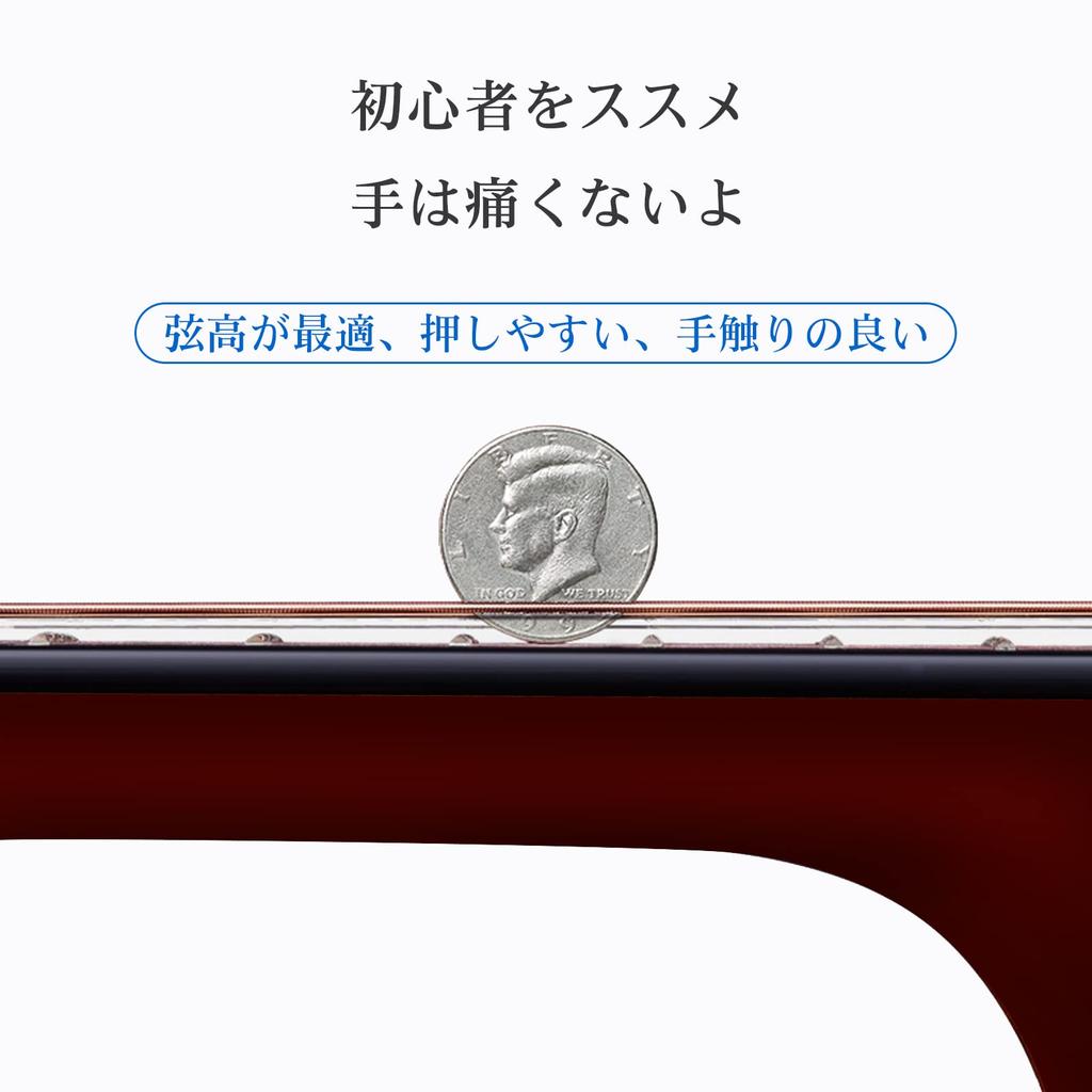 Акустическая гитара BESYOU, набор из 15 предметов, акустическая гитара, 38-дюймовая гитара для начинающих, белый цвет, набор для начинающих, стойка для гитары с капотастом