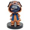 Модная одежда Фигурка-экшн NARUTO 8 шт./комплект Кьюби Наруто Шукаку Гаара Сакура Саске Учиха Какаши Хината Q-версия Модель