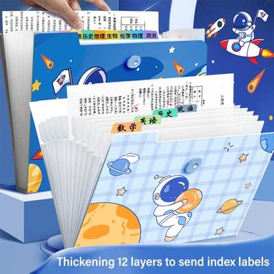 8/13 карманов Папка для файлов формата А4 Водонепроницаемая сумка для документов Креативное портфолио