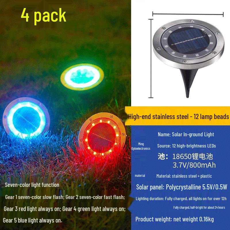 High-Brightness Solar Outdoor Motion-Sensor Wall Light for Garden, Courtyard, Balcony, and Camping