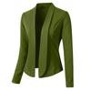 Women Fashion Solid Tops Long Sleeve Jacket Ladies  Wear Cardigan Coat