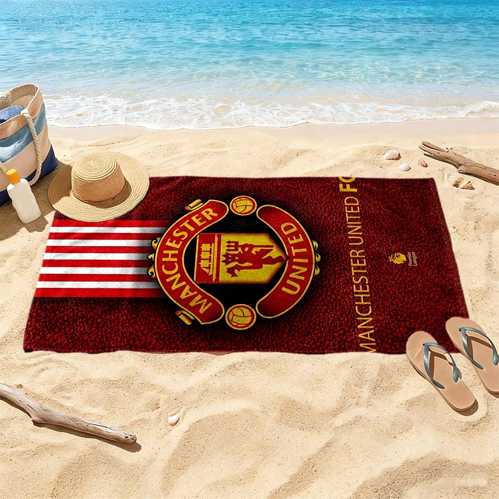 Manchester Beach Towel Super Soft Microfiber Quickdry Fabric Comfortable Lightweight Perfect For Traveling Yoga Camping And Swimming