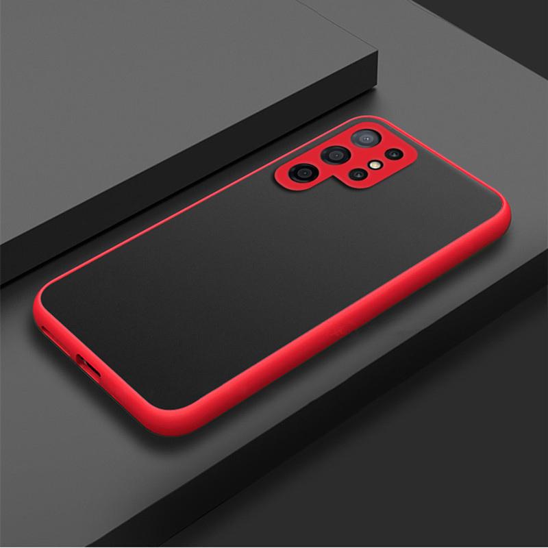 Противоударный матовый чехол для Samsung Galaxy S22 S21 Ultra S20 FE S10 Plus A73 A53 A33 A23 A13 A71 A51 A21S, чехол, бронированный бампер