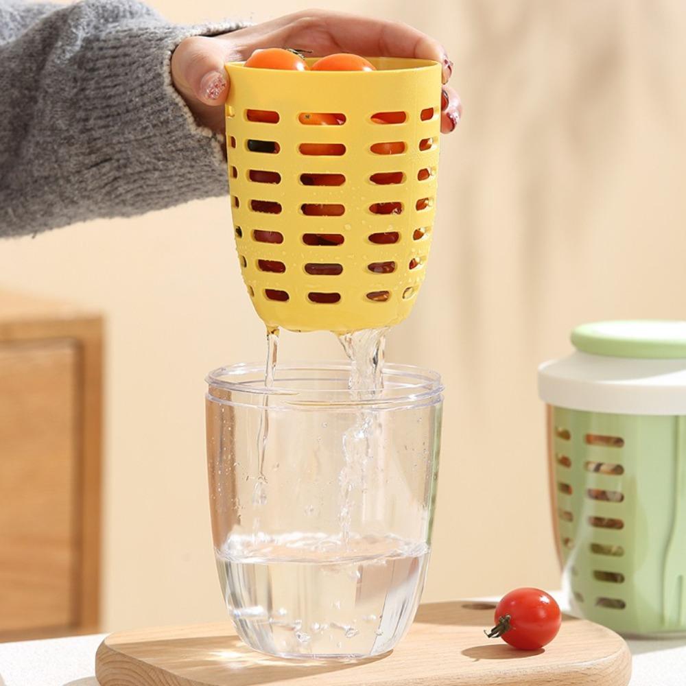 С вилкой Стакан для сока на завтрак 650 мл Бутылка для молока Многоцелевой стакан для фруктового салата Фруктовые салаты