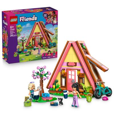 Игрушка LEGO Friends Глэмпинг-домик - Подарок на день рождения, Конструктор, Развивающая игрушка для девочек и мальчиков, Возраст 6, 7, 8, 9 лет, Стильный декор, Фигурки, Иди