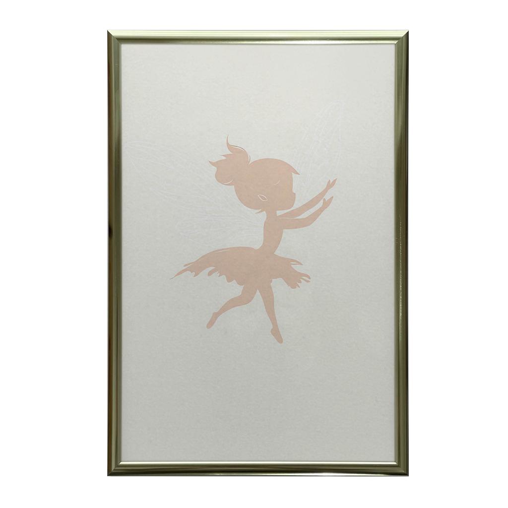 Plakat Magia Wróżki W Różu Plakat Magia Wróżki W Różu, 30X40 Cm, Bez Ramy, Płótno Premium Na Blejtramie