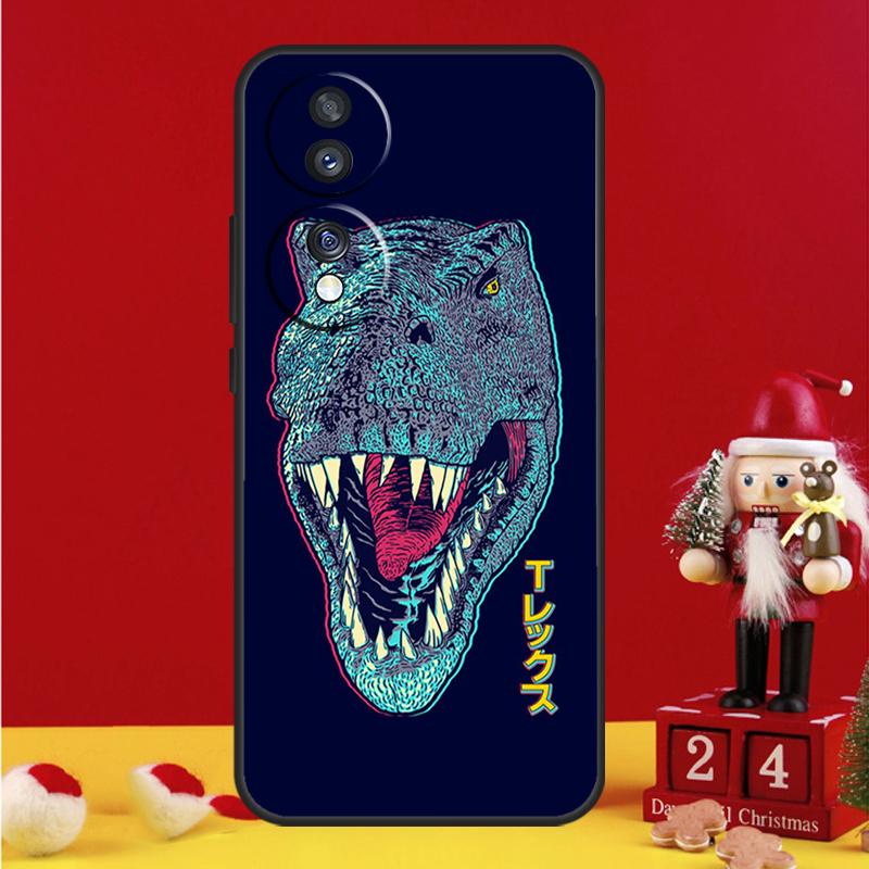 Чехол с динозавром Тираннозавром T Rex для Honor Magic 7 6 8 Pro Honor Win X9a X9b X9c X9d X8c X8b 50 70 90 200 400 Lite