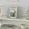 Ins Iron Desktop Organizer Storage Rack Многофункциональный журнальный файл-документ держатель для книг Стойка для домашнего офиса Книжная полка