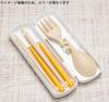 New Way Japan Chopstick Cutlery Set with Interchangeable and Perfect for Made In Drop My Cutlery Set, Chopsticks, Spoon, Fork, Lunchboxes, Portable,