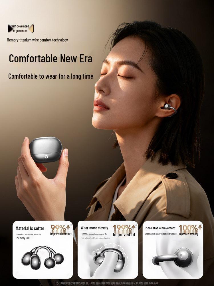 2025 New Model Over-Ear Bluetooth Sports Bone Conduction Earbuds