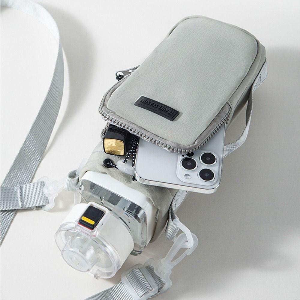 Плечевой ремень Держатель для бутылки с водой Передний карман Сумка-слинг для бутылки с водой Чехол Стакан