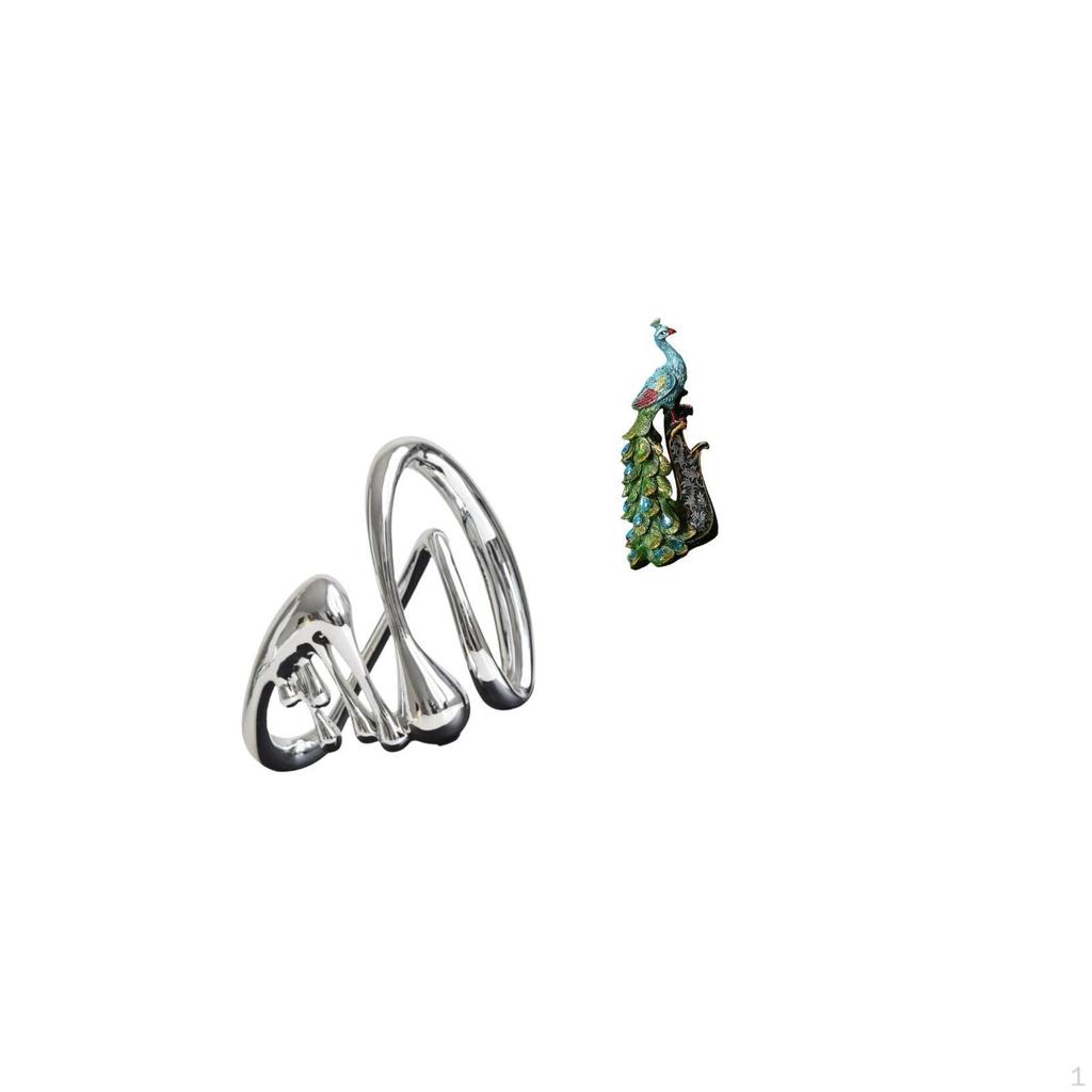 Минималистичная Абстрактная Статуя Павлина Скульптура Элегантные Животные Ремесла Произведение Искусства Настольное Украшение для