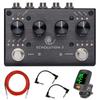 Pigtronix Echolution 3 Stereo Delay Guitar Pedal Tool Cable 2 Patch Cable Tuner Set Multi-Tap – Clip-on