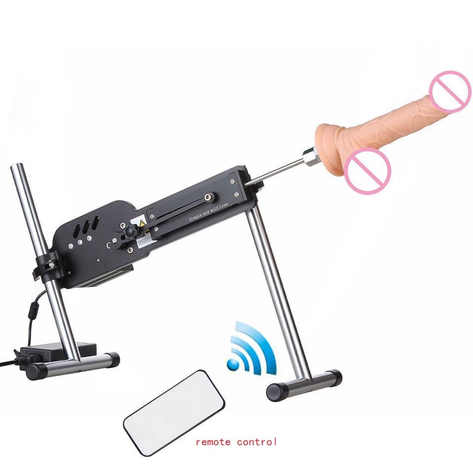 Женские товары Машина для мастурбации имитирует задний оргазм Полностью автоматический телескопический пистолет с дистанционным управлением для мужчин и женщин