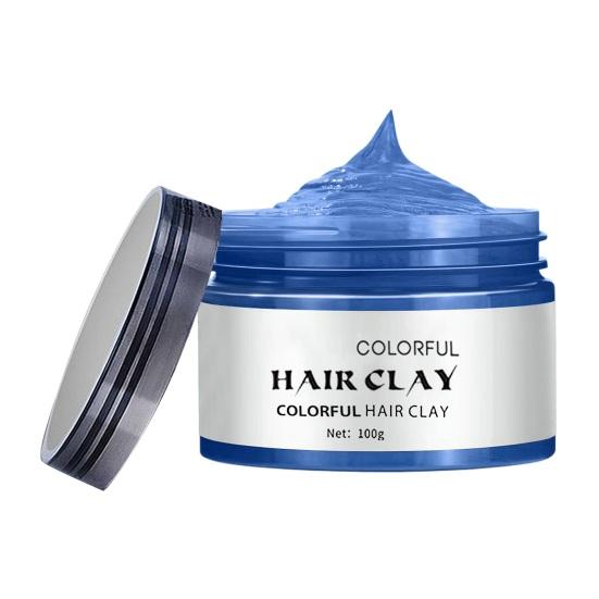 100ML Disposable Hair Dye Cream Colorful Natural Plants Washable Safe Men Women Instant Hairstyle Temporary Hair Coloring Wax Mud