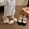 Французские уродливо-милые лоферы Мэри Джейн женские 2025 новая осень маленький аромат с юбкой удобная обувь-облачко