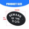 Beware Of Dog Signs Weatherproof & Long Lasting Garden Warn Sign Decorative Warning Sign for Private Property Protection