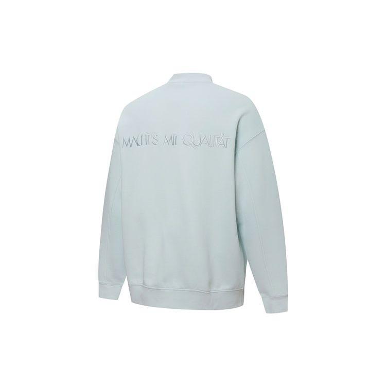 Puma Mmq Crew вышитый логотип вязаный свитер мужской топ синий 534672-62