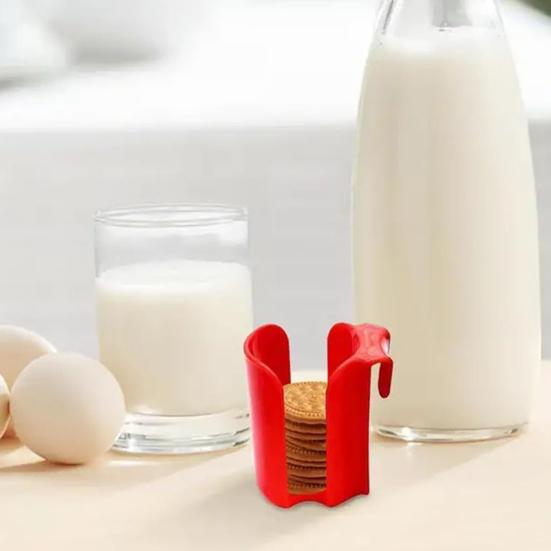 1/2/3 шт. держатель для печенья стаканчик многоразовый органайзер для печенья сбоку стаканчик контейнер можно мыть в посудомоечной машине печенье конфеты закуски кружка подвесная стойка для хранения
