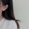 1 комплект Нежные серьги-пусеты с жемчугом Простые милые в корейском стиле Маленькие пусеты