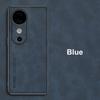 Для Vivo V40 Pro 5G Чехол Роскошный Чехол для телефона из ПУ кожи Для Vivo V40 S19 Pro Задняя крышка Матовый силиконовый Ударопрочный Полная защита