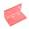 1/3/5Pcs For Switch 2 Game Card Case - Transparent Red Cartridge Holder For Switch 2 Games Storage