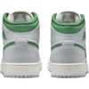 Кроссовки Air Jordan 1 Mid GS Summit White Pine Green Kids Pure-Platinum Sail DQ8423-142