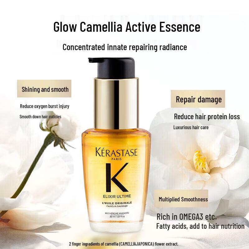 Kérastase Dual Function Shampoo, Hair Oil & Cream Set