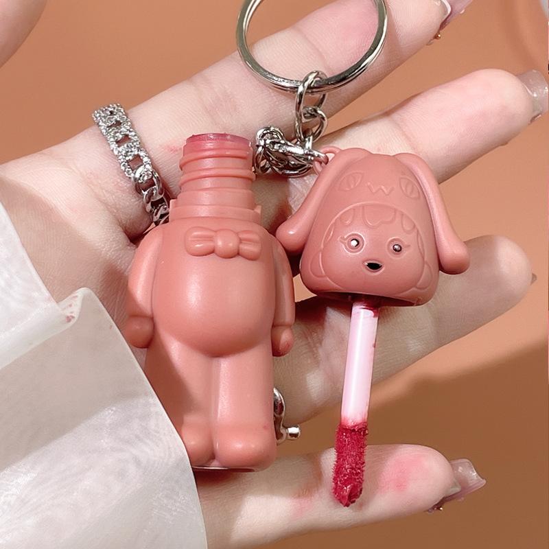 Kobeleen Star Girl Глазурь для губ Шесть цветов Брелок для губ Глазурь для губ Бархатный туман Отбеливающий матовый бархат