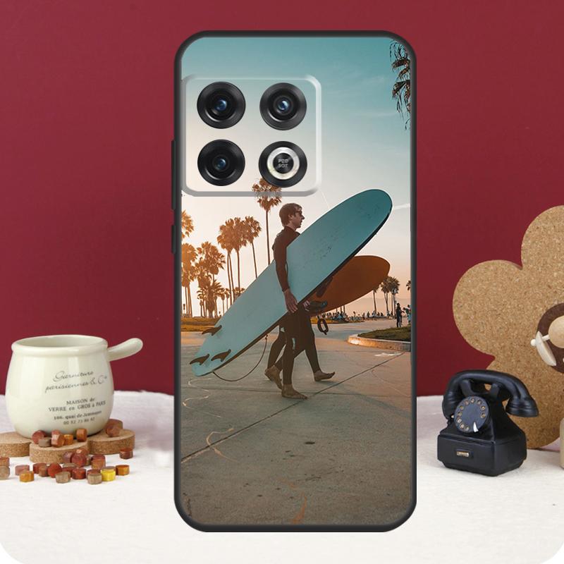 Surf Surfboard Cover For OnePlus Nord CE 2 3 4 Lite N10 N20 N30 OnePlus 13 12 11 10 Pro 10T 8T 12R 13R Case