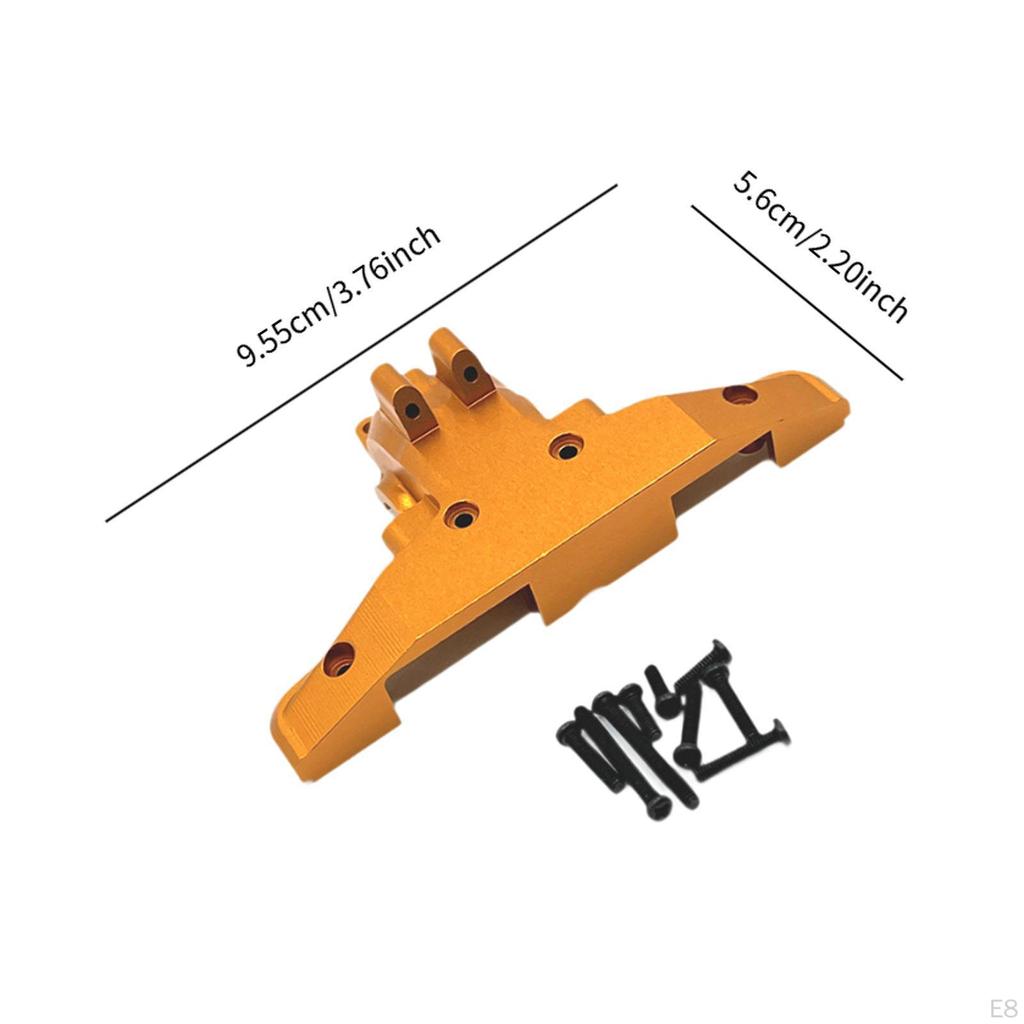 1/16 RC Car Задняя крышка коробки передач Алюминиевый сплав Корпус дифференциала Деталь для 16101 16102