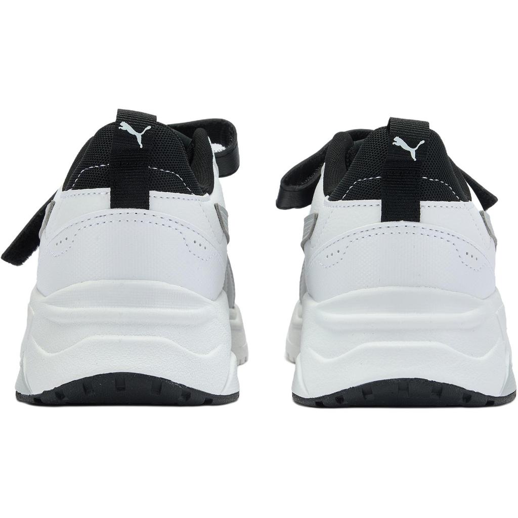 Puma Детские кеды для скейтбординга Trinity 2 Fabric LT AC+ JR Удобные Универсальные Нескользящие Низкие Детские кеды для скейтбординга Черный Серый 405114-07