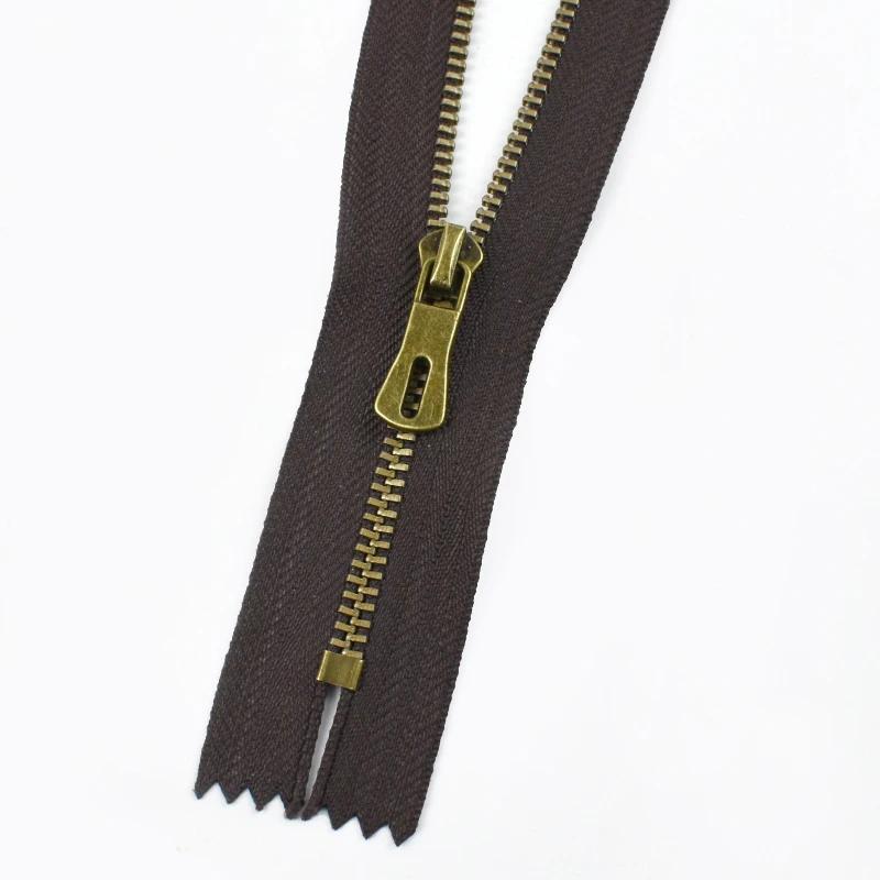 1-10 шт. 15-30 см №5 Металлические молнии с закрытым концом Автоматические молнии для карманов Джинсов Рюкзака DIY Швейные аксессуары для одежды
