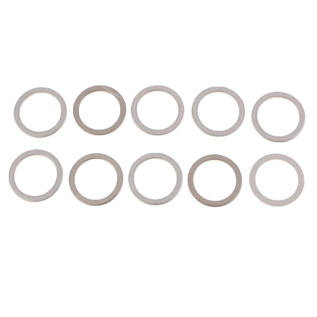 10x Прокладки сливной пробки Шайбы уплотнительные Кольца для Toyota Lexus, Замена для детали № 9043018008