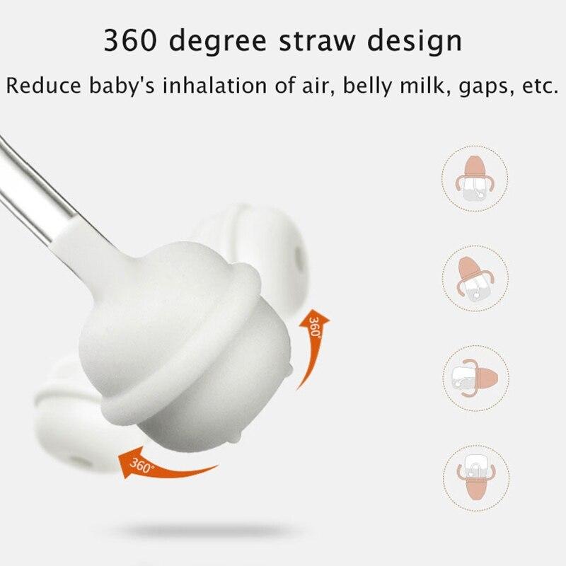 Детская бутылочка для кормления, детская бутылочка для воды, чашка стандартного калибра, молоко, питьевой сок, полипропиленовая бутылка с ручкой, 280 мл