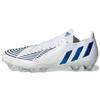 Predator Edge.1 L AG Soft Artificial Turf Soccer Shoes White Blue Men Soccer Shoes GW3656