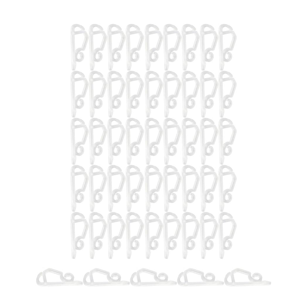 50 шт. Зажимы для рождественских гирлянд, зажимы для черепицы, вешалки, крючки для гирлянд-сосулек, зажимы для желобов для палубы, ветки деревьев, фестиваля, Хэллоуина