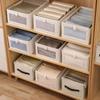 Fabric Fabric Storage Bag Foldable Sorting Storage Box New Folding Storage Baskets