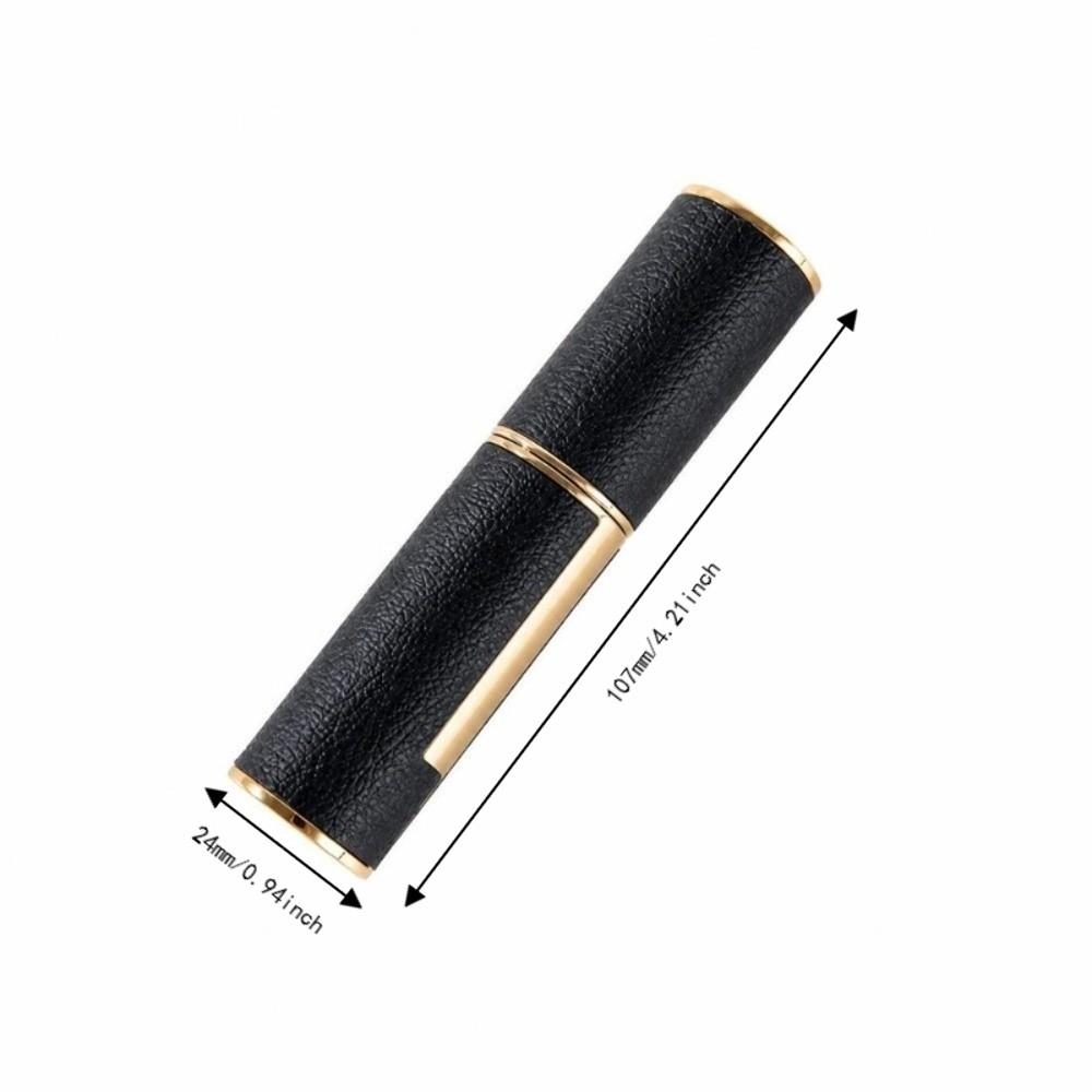 10ML Rotary Perfume Dispenser Leather Perfume Atomizer New Perfume Spray Bottle Travel
