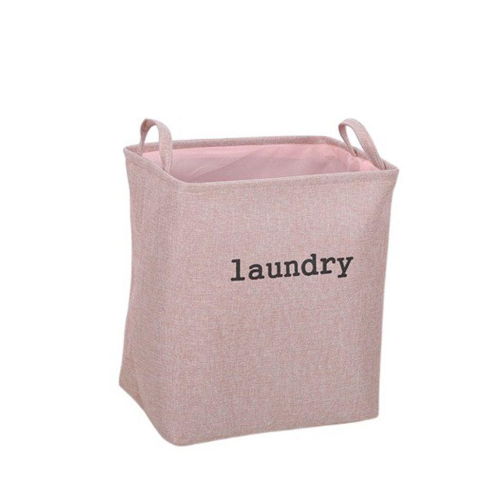Thick Dirty Clothes Storage Basket Foldable Laundry Basket Portable Toys Organizer Living Room
