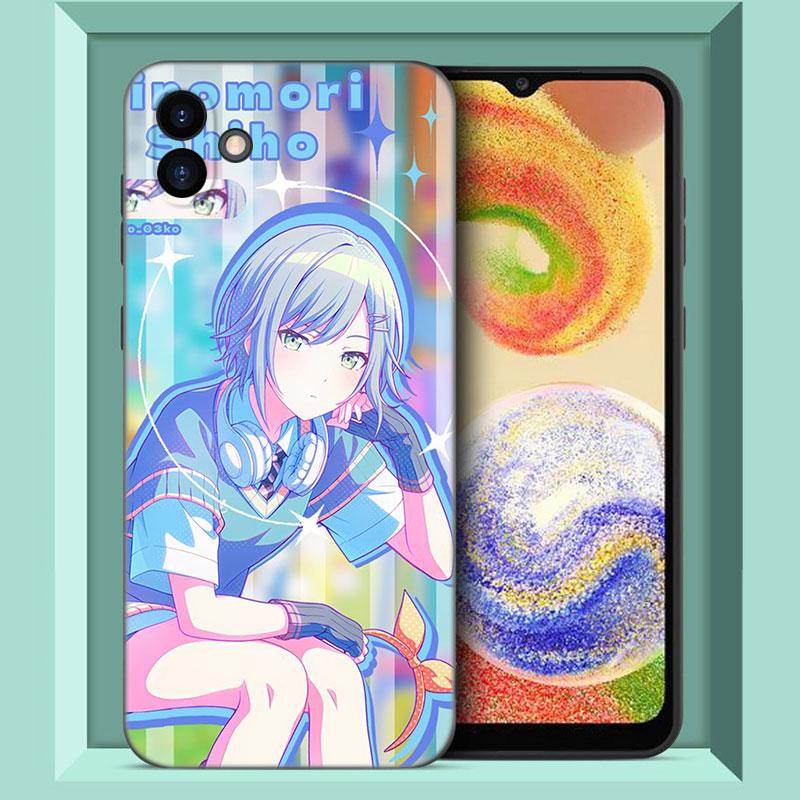 Игровой проект Sekai черный силиконовый чехол для телефона Samsung Galaxy A01 A03 Core A04 E A02 A05 A10 A20 A21 A30 A50 S A6 A8 Plus A7