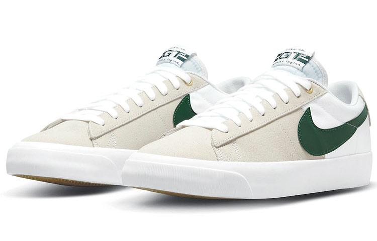 Nike Sb Blazer Low Gt Белый Зеленый DC7695-102