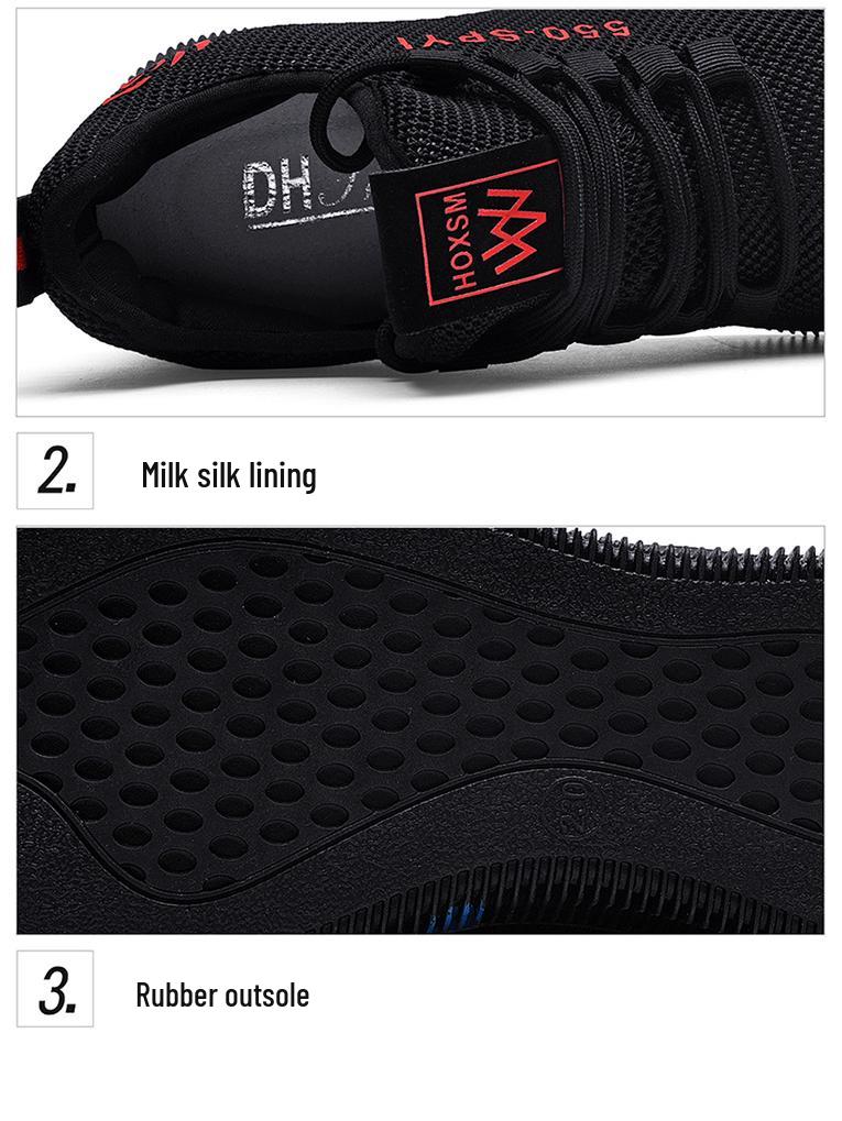 Shield Fox Женские дышащие сетчатые кроссовки для ходьбы 2025 - Нескользящие, Легкие, Повседневная обувь для мам